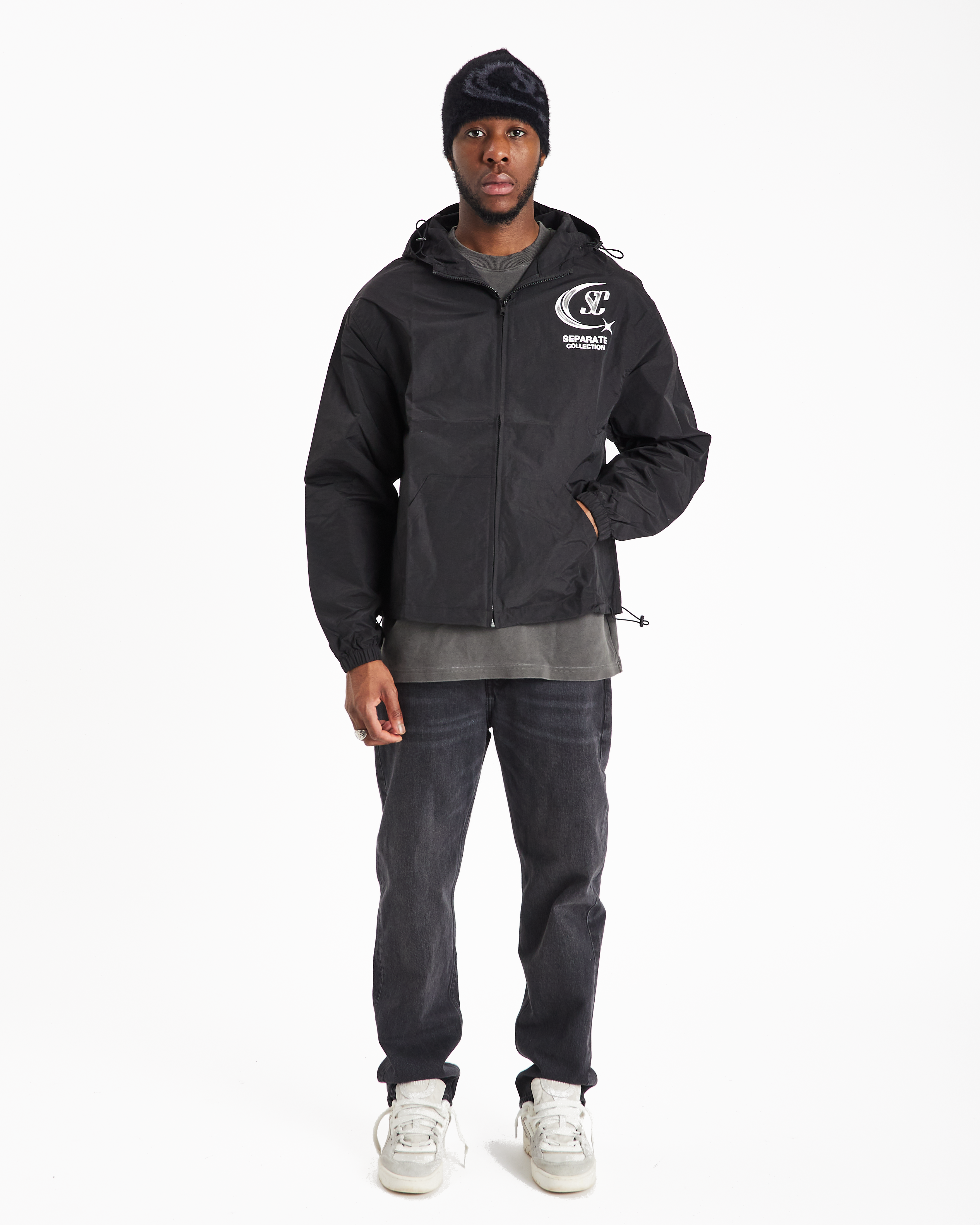 Separate Collection© Black Windbreaker